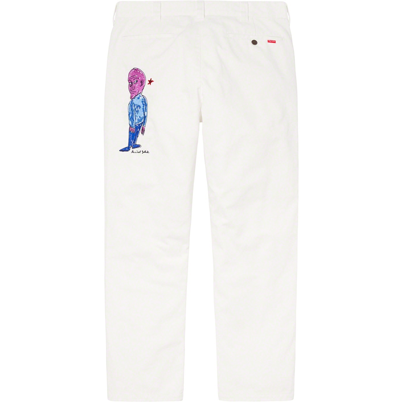 Daniel Johnston Embroidered Work Pant view 9